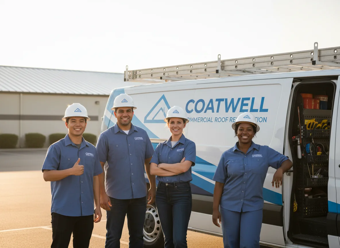 Commercial roof coating company in Comstock, NE